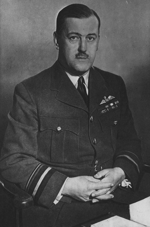 Air Chief Marshal Sir Trafford L Leigh-Mallory, KCB, DSO, Missing November 1944 (b/w photo)