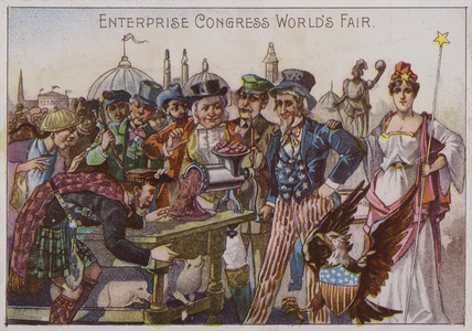 Enterprise Congress World's Fair (colour litho)