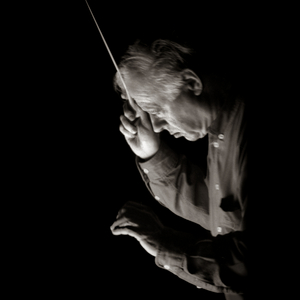 Bernard Haitink (b/w photo)