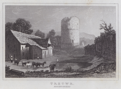 Tretwr, Brecknockshire (engraving)