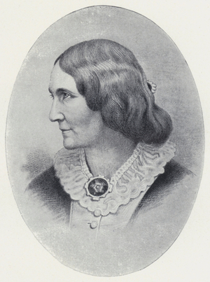 Alice Cary (b/w photo)