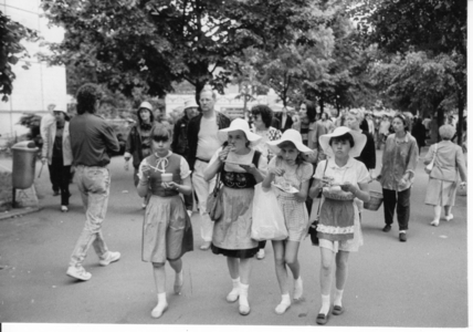 Whitsun meeting of the FDJ, Germany, 1989 in East Berlin, Germany, 1989 (photo)