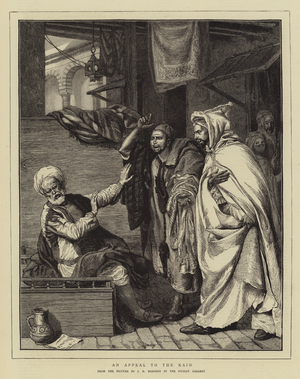 An Appeal to the Kaid (engraving)