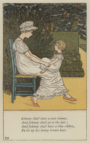 Johnny shall have a new bonnet (colour litho)