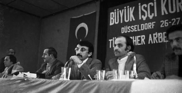 DEU, Germany, Duesseldorf: The FIDEF, an organization of Turkish workers …, 1977 (photo)