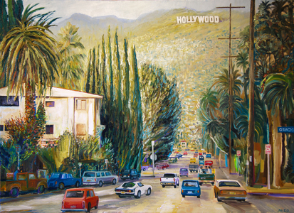 Old Hollywood 1988, 2020 (oil on canvas)