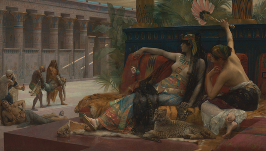 Cleopatra, 1887 (oil on canvas)