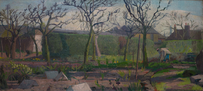 Early Spring, c.1936 (oil on canvas)