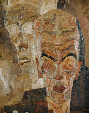 Selbstseher II (oil on canvas)