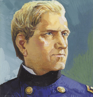 General Edward Canby (gouache on paper)