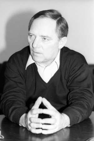 Wolfgang Schäuble (Germany CDU parliamentary group chairman)..., 1994 (photo)
