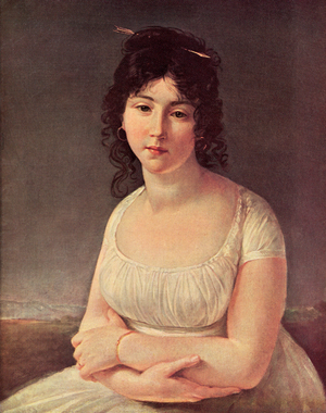 Madame Poussielgue aged 23 in 1797 (print)