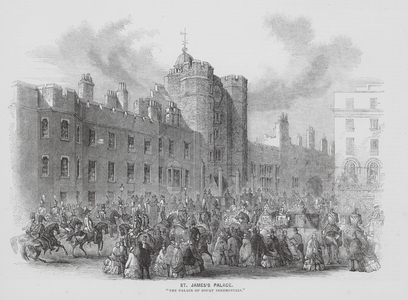St James's Palace, London (engraving)