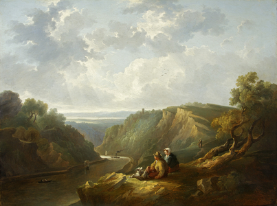 The Avon Gorge (oil on canvas)