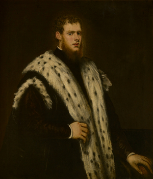A portrait of a Venetian nobleman (oil on canvas)
