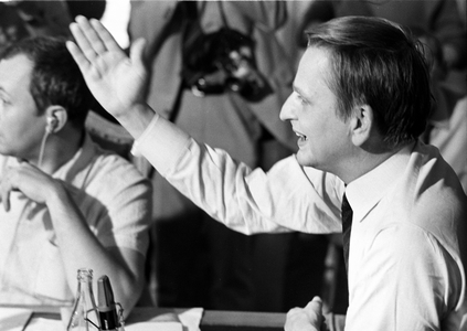 Stockholm 19700827 Palme strikes ..., 1970 (photo)