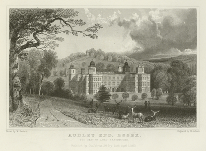 Audley End, Essex, the Seat of Lord Braybrooke (engraving)