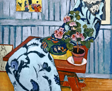 Still Life with Geraniums, 1910 (oil on canvas)