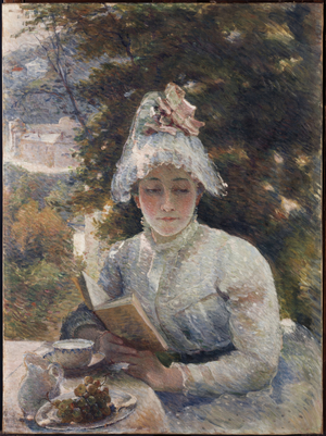 Le goûter, ca. 1880 (oil on canvas)