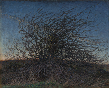 Spring evening, 1896 (oil on panel)