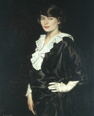 Gipsy (oil on canvas)