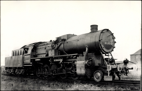 Photo German single locomotive No. 50 2924 UK, Tender