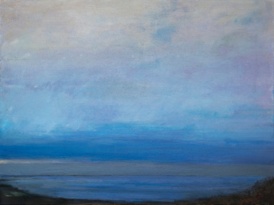 Edge of Evening, 2016 (oil on linen)