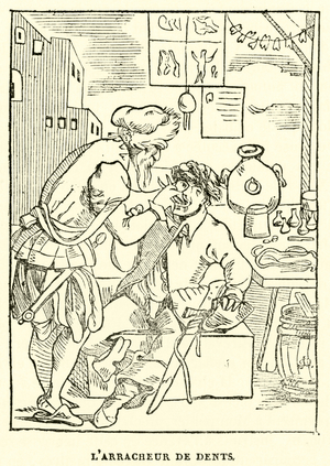 L'arracheur de dents (engraving)