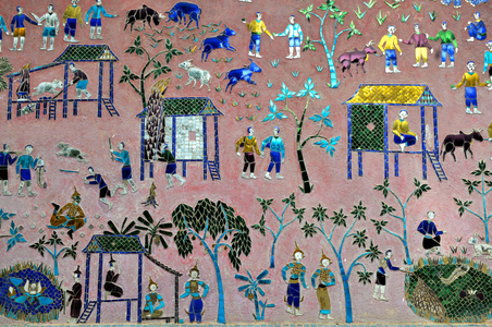 Laos-Luang Prabang-Religion (photo)