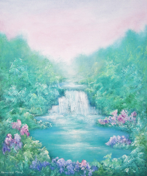 The Sound of Water, 2012 (oil on canvas)