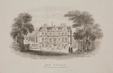 Kew Palace, mid-19th century (print)