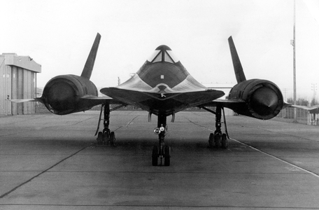 American reconnaissance plane SR-71 brought into service in 1965