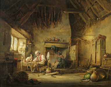 The Cobbler, 1831 (oil on panel)