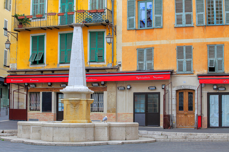 Place Rossetti in old town of Nice