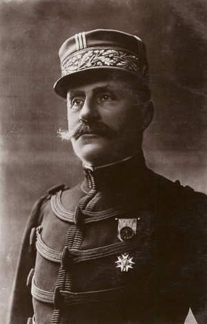 Marshal Foch (b/w photo)