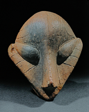 Small mask (terracotta)