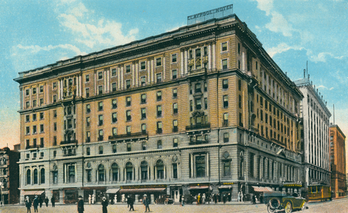 Indianapolis: Claypool Hotel (colour photo)
