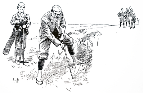 A golfer