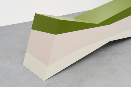 Summer Run, 1964  (detail of)(acrylic on welded plate aluminum)