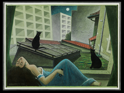 The Key of Dreams, 1979-80 (oil on panel)