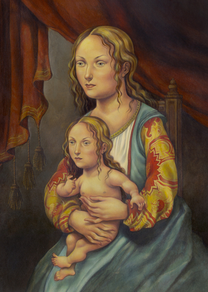 Like Mother Like Daughter, 2005 (acrylic on illustration board)