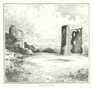 Hadleigh Castle (litho)