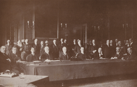 Council of the League of Nations at St James' Palace, London (b/w photo)