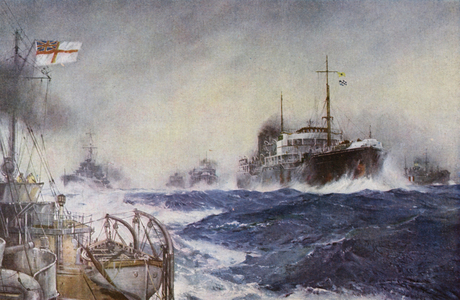 Merchant navy (colour litho)