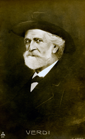 Giuseppe Verdi - portrait (drawing)