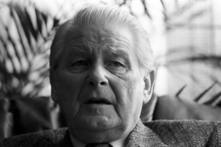 Gerhard Boeden (President of the Federal Office for the Protection of the Constitution); 1989, Bonn, Politics; Portrait, People ..., 1989 (photo)