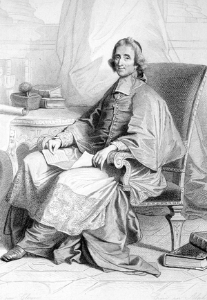 Francois de Salignac de La Mothe FENELON (1651-1715) theologian religious writer and christian mystical philosopher , engraving