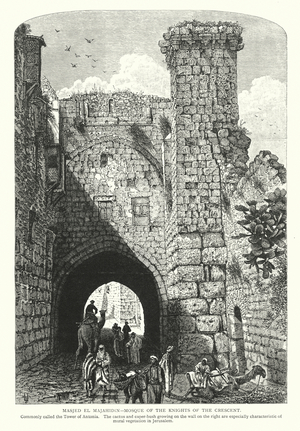 Masjed el Majahidin, Mosque of the Knights of the Crescent (engraving)
