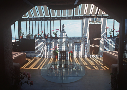 The lookout in Hauteville House, St Peter Port, Guernsey, Channel Islands, where Victor Hugo in exile from 1855 to 1870 used to write, 1980 (photo)