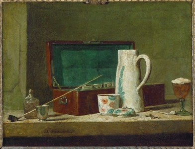 Pipes et vase a boire …